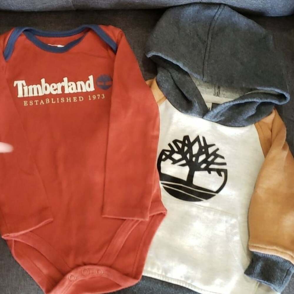 Timberland Toddler 12 mths Boys 2 Piece clothing lot